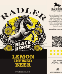 Radler Lemon Infused Beer - 440ml x 24